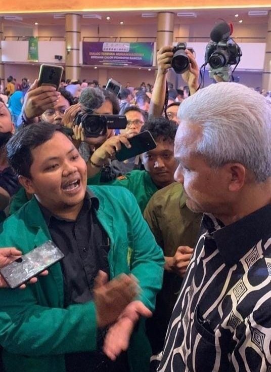 Ditanya Kasus Korupsi E-KTP di UMJ, Ganjar Pelit Jawaban