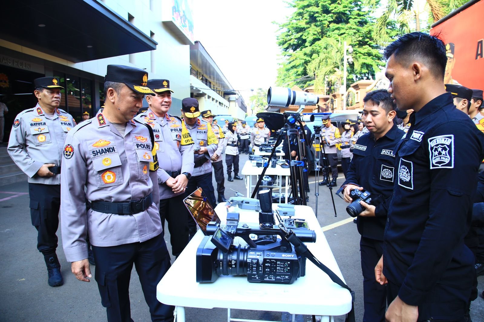 Gelar Apel Kesiapsiagaan Satgas Humas Polri Dalam Pengamanan Nataru, Kadiv Humas Tekankan Beberapa Hal