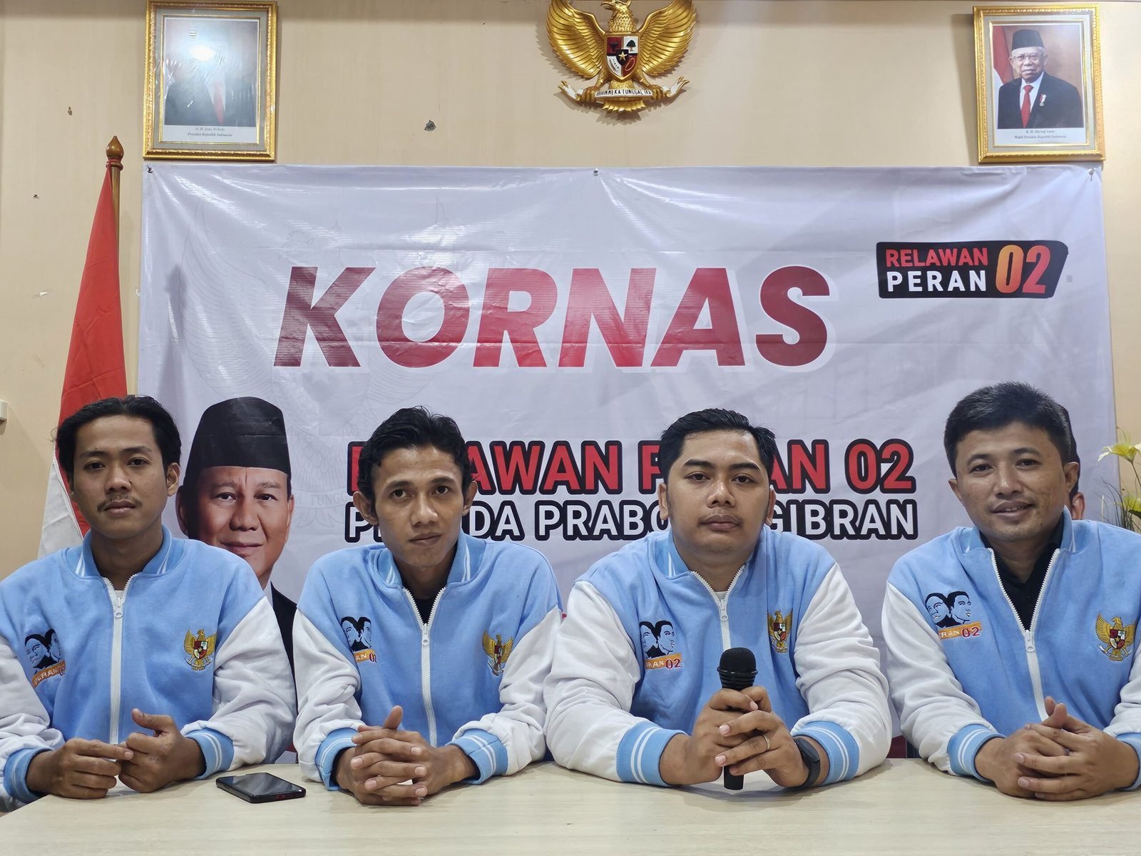 Kornas Peran 02 Tepis Isu Prabowo