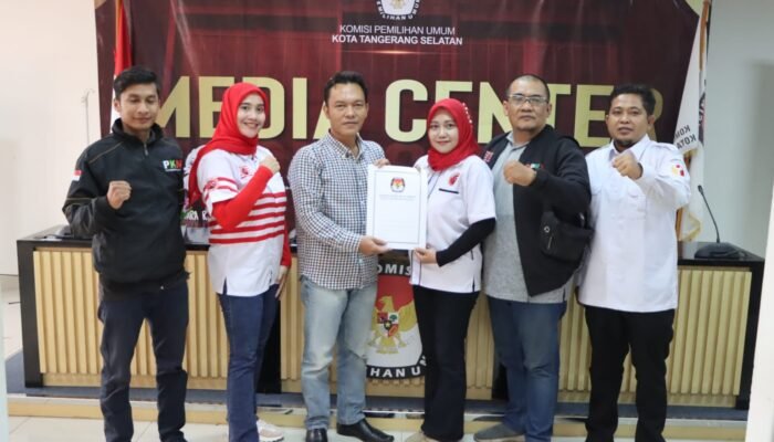 PKN Kota Tangsel Lengkapi Laporan Awal Dana Kampanye Ke KPU Tangsel