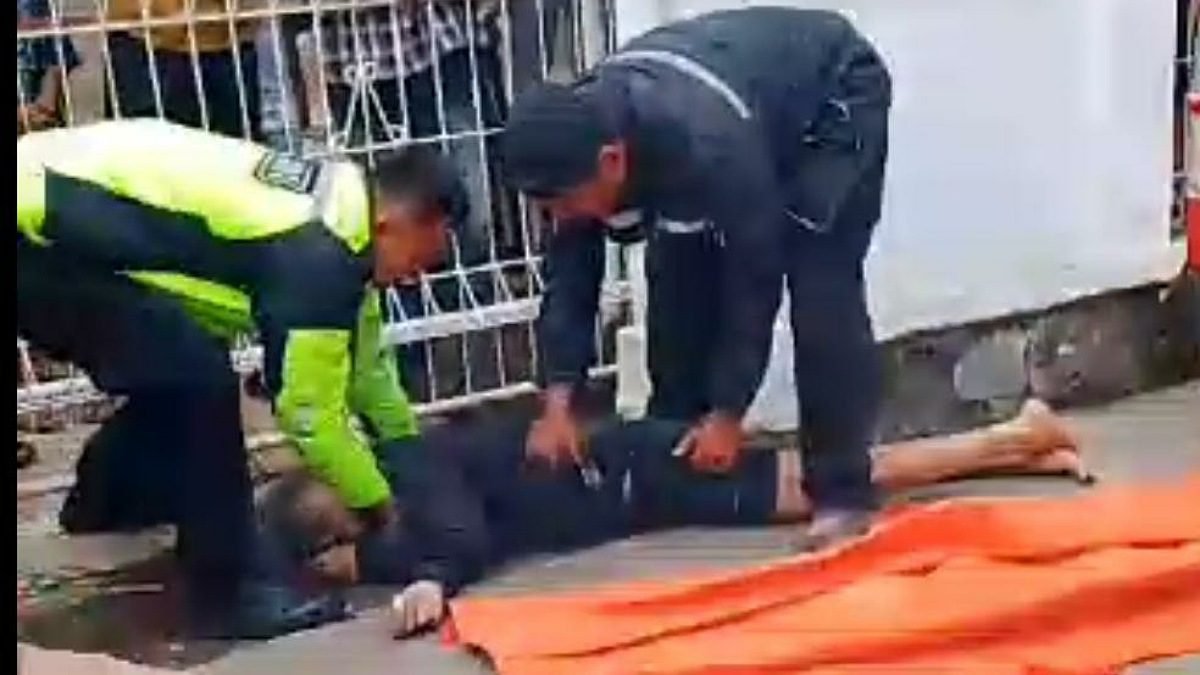 Kecelakaan Motor di Desa Cikuya, Satu Orang Meninggal Ditempat