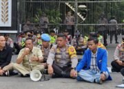 Wakapolresta Bandung Kawal dan Pimpin Pengamanan Aksi Unjuk Rasa PMII