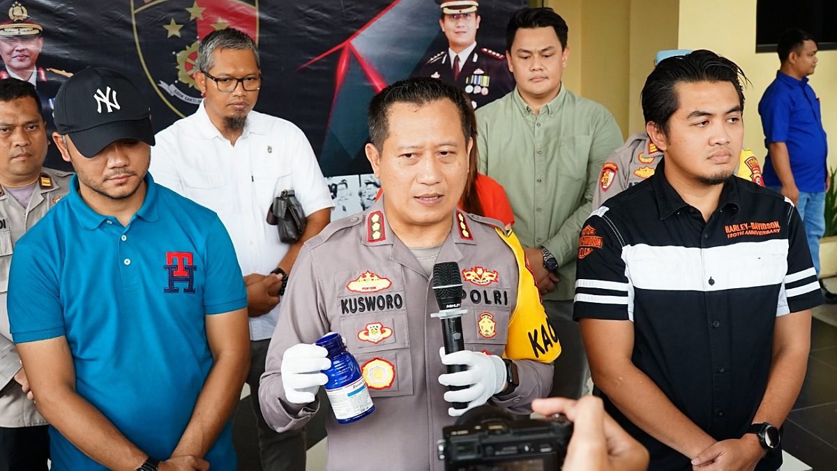 Beredarnya Pestisida Palsu Menyebabkan Petani Gagal Panen, Satreskrim Polresta Bandung Amankan Penjualnya