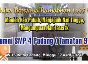 Jaga Silahturahmi, Alumni SMPN 4 Padang Tamatan 1997 Akan Gelar Buka Puasa Bersama