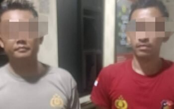 Bermodal Baju Kaos Polisi dan Pistol Mainan, Dua Pria Pelaku Pemalakan di Rancamanyar Diamankan Polresta Bandung