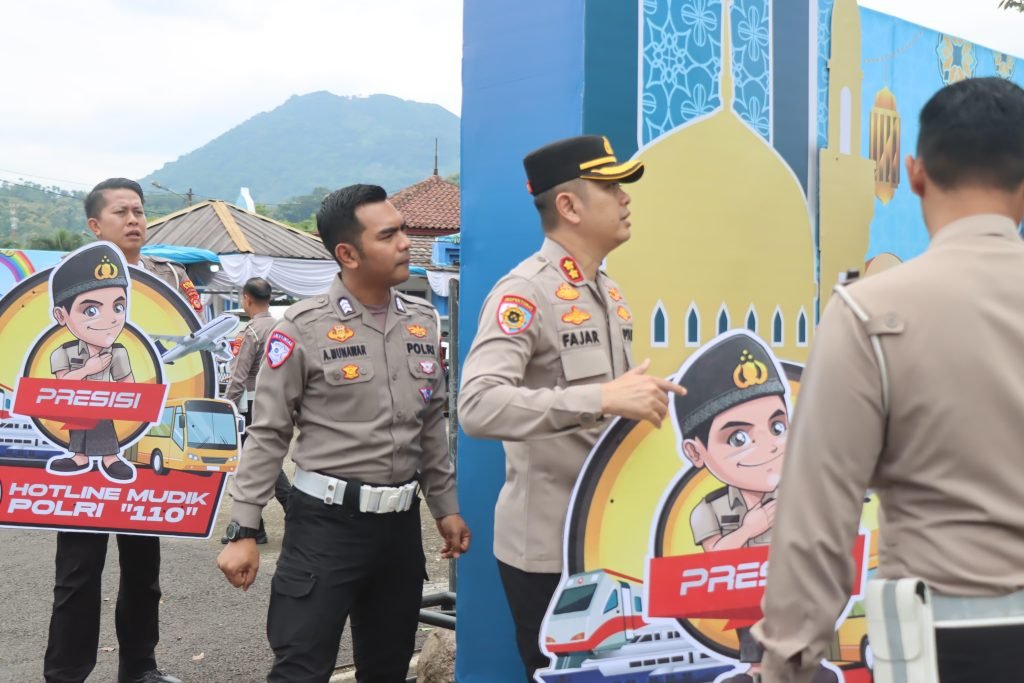 Kapolres Garut Tinjau Tiga Pospam Jelang Operasi Ketupat Lodaya 2025