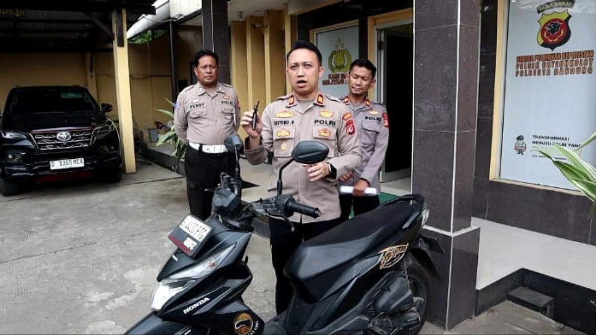 Kedapatan Curi Motor di Depan Warkop, Pria di Dayeuhkolot Dihakimi Massa Sebelum Diamankan Polisi